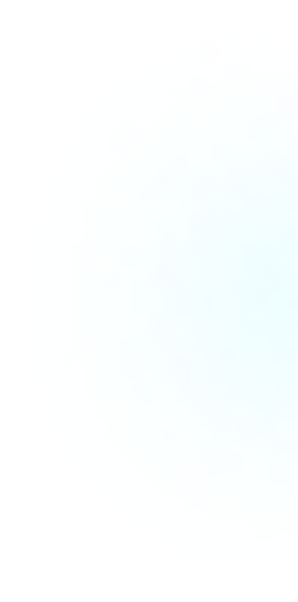 A glowing, circular blur of bright cyan and blue light on a black background, fading outward with a soft, grainy texture—perfect for use in custom branded promotional products.